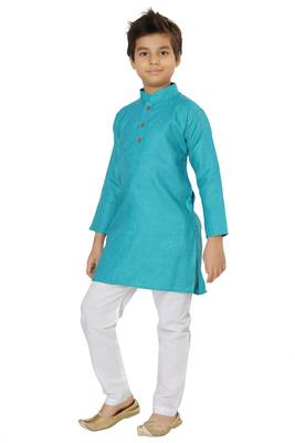 Shree Shubh Boys Ethnic Wear Kurta Pyjama Set 2