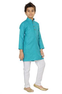 Shree Shubh Boys Ethnic Wear Kurta Pyjama Set 3