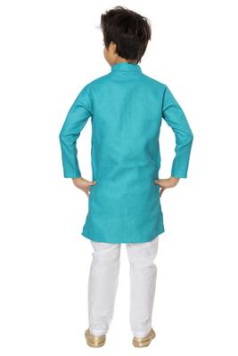 Shree Shubh Boys Ethnic Wear Kurta Pyjama Set 4