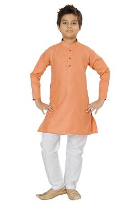Shree Shubh Boys Ethnic Wear Kurta Pyjama Set 1