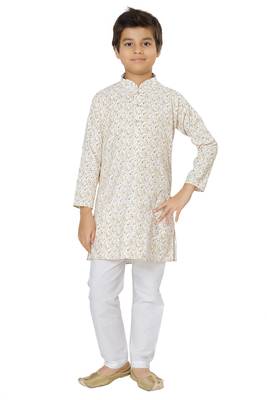 Shree Shubh Boys Ethnic Wear Kurta Pyjama Set 1