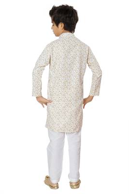 Shree Shubh Boys Ethnic Wear Kurta Pyjama Set 3