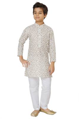 Shree Shubh Boys Ethnic Wear Kurta Pyjama Set 1