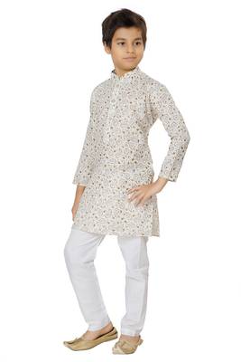 Shree Shubh Boys Ethnic Wear Kurta Pyjama Set 2