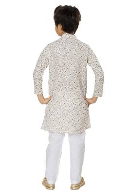 Shree Shubh Boys Ethnic Wear Kurta Pyjama Set 4
