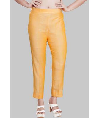 En Vogue Cotton Plain Slub Pant 2
