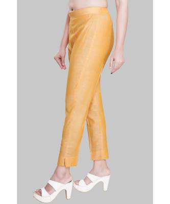 En Vogue Cotton Plain Slub Pant 4