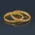 Gold Plated Bangles Set Of 2