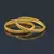 Gold Plated Bangles Set Of 2