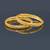 Gold Plated Bangles Set Of 2