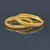 Gold Plated Bangles Set Of 2