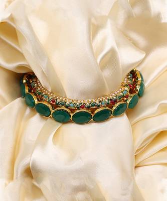 green meenakari bangles 5