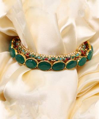 green meenakari bangles 6