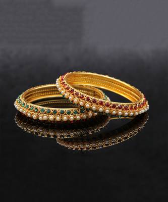 Multicolor stone bangles 1
