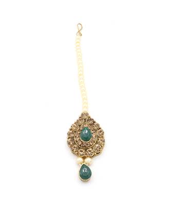 Green Kundan Necklace Sets 8