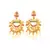 Multicolor studded jewellery necklace-sets