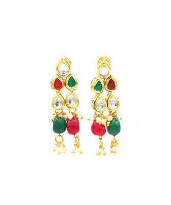 Multicolor Designer Kundan Necklace Sets 7