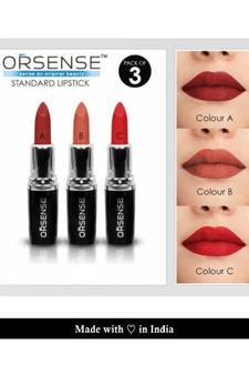 orsense Creme Lipstick Multi SPF 10 Pack of 3 10 g