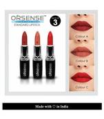 orsense Creme Lipstick Multi SPF 10 Pack of 3 10 g