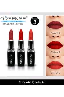 orsense Creme Lipstick Multi SPF 10 Pack of 3 10 g