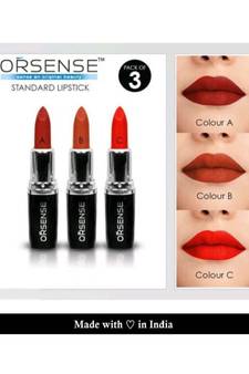 orsense Creme Lipstick Multi SPF 10 Pack of 3 11 g
