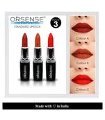 orsense Creme Lipstick Multi SPF 10 Pack of 3 11 g