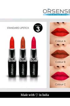 orsense Creme Lipstick Multi SPF 10 Pack of 3 10 g