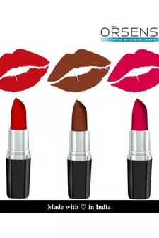 orsense Lipstick Multi Pack of 3 10 g
