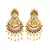 Gold Plated Kundan Designer Earring
