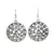Oxidised Round Shaped Earrings