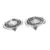 Oxidized Silver Afghani Stud Earrings Jewelry
