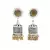 Silver Golden Finish Designer Oxidized Jhumki Earrings Antique Jewellery for Women and Girls