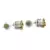Silver Golden Finish Designer Oxidized Jhumki Earrings Antique Jewellery for Women and Girls