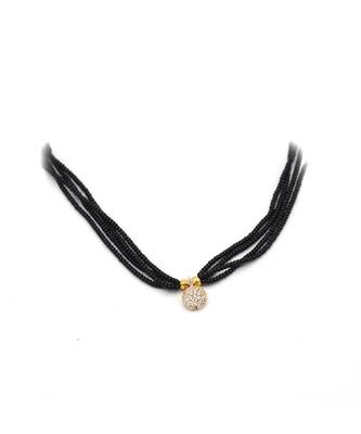 American Diamond Pendant Traditional Vatti Mangalsutra 3