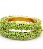 Green bangles-and-bracelets