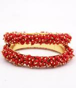 Red bangles-and-bracelets