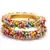 Multicolor bangles-and-bracelets