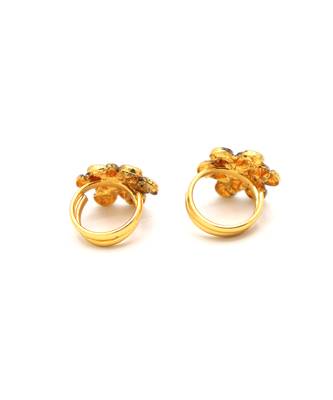Gold Plated Designer Toe Ring 4