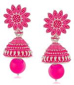 Pink earrings