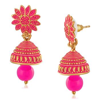 Pink earrings 3