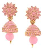 Pink earrings