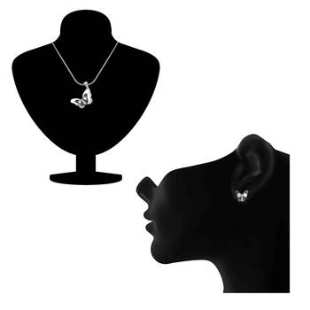 White crystal necklaces 2