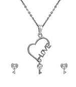 White crystal necklaces