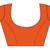 Orange woven  saree with blouse