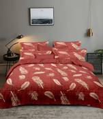Nirwana Decor Aura bedsheets for Double Bed , Cotton Double bedsheet with 2 Pillow Covers . 90X100 Inches