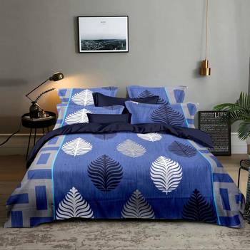 Nirwana Decor Aura bedsheets for Double Bed , Cotton Double bedsheet with 2 Pillow Covers . 90X100 Inches 1