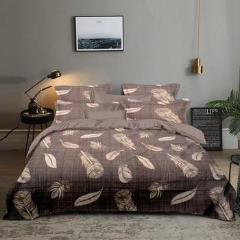 Nirwana Decor Aura bedsheets for Double Bed , Cotton Double bedsheet with 2 Pillow Covers . 90X100 Inches 1