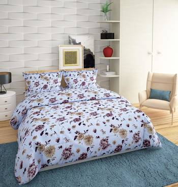 Nirwana Decor Aura bedsheets for Double Bed , Cotton Double bedsheet with 2 Pillow Covers . 90X100 Inches 1