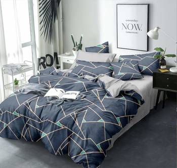 Nirwana Decor Veda bedsheets for double bed , polycotton double bedsheet with 2 pillow covers 1