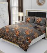 Nirwana Decor Veda bedsheets for double bed , polycotton double bedsheet with 2 pillow covers